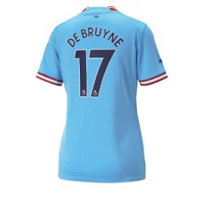 Ženski Nogometni dresi Manchester City Domači 2022-23 Kratek Rokav Kevin De Bruyne 17