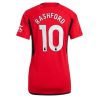 Ženski Nogometni dresi Manchester United Domači 2023 2024 tisk Marcus Rashford 10