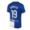 Poceni Moški Nogometni dresi Atletico Madrid Gostujoči 2023-2024 Kratek rokav Alvaro Morata 19