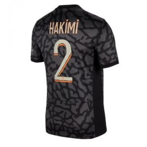 Moški Nogometni dresi Paris Saint-Germain PSG Tretji 2023-24 Kratek Rokav Achraf Hakimi 2