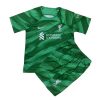 Otroški Nogometni dresi kompleti za otroke Liverpool Vratar Tretji 2023-2024 z lastnim tiskom