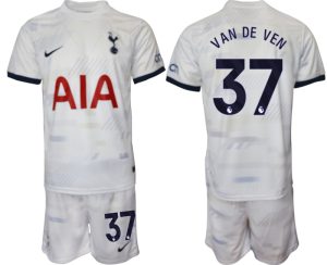 Micky van de Ven 37 Moški Nogometni dresi Tottenham Hotspur Domači bela 2023 2024