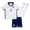 Otroški Nogometni dresi za otroke Anglija Domači Euro 2024 Kyle Walker 2-1