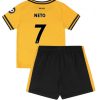 Nakup Otroške Nogometnih dresov Wolves Domači 2024-25 Pedro Neto 7