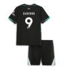 Prodaja Otroške Nogometnih dresov Liverpool Gostujoči 2024-25 tisk Darwin Nunez 9